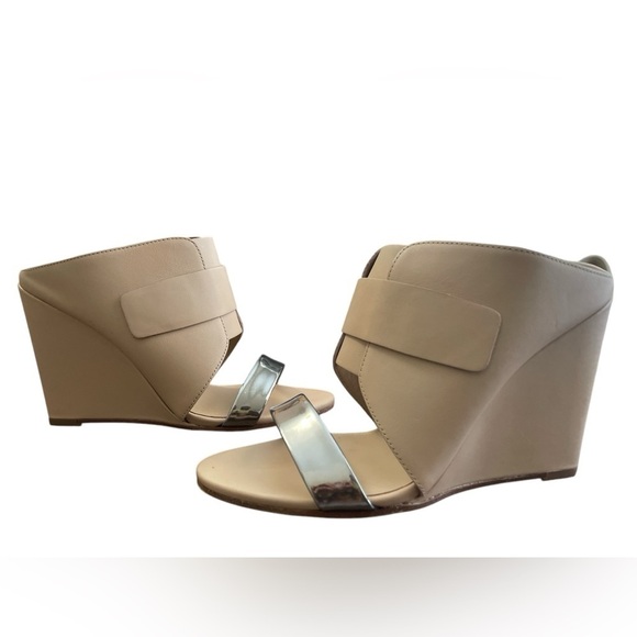 Vince Shoes - Vince Karima Wedge Mule Slide Sandals
